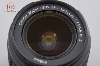 【中古】Canon キヤノン EF-S 18-55mm f/3.5-5.6 IS II