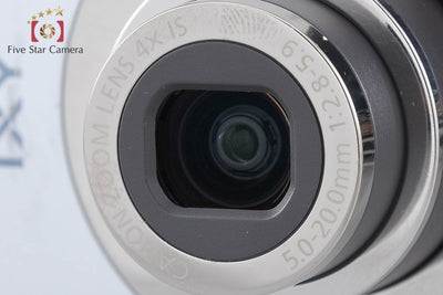 【中古】Canon キヤノン IXY 200F シルバー コンパクトデジタルカメラ