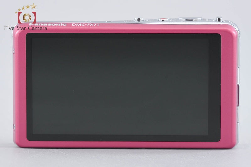 中古】Panasonic パナソニック LUMIX DMC-FX77 グラマラスピンク