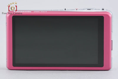 【中古】Panasonic パナソニック LUMIX DMC-FX77 グラマラスピンク コンパクトデジタルカメラ
