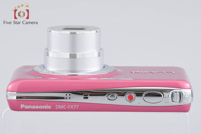 【中古】Panasonic パナソニック LUMIX DMC-FX77 グラマラスピンク コンパクトデジタルカメラ