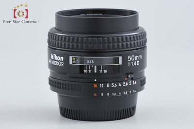 【中古】Nikon ニコン AF NIKKOR 50mm f/1.4 D