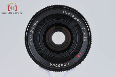 【中古】CONTAX コンタックス Carl Zeiss Distagon 35mm f/2.8 T* AEJ