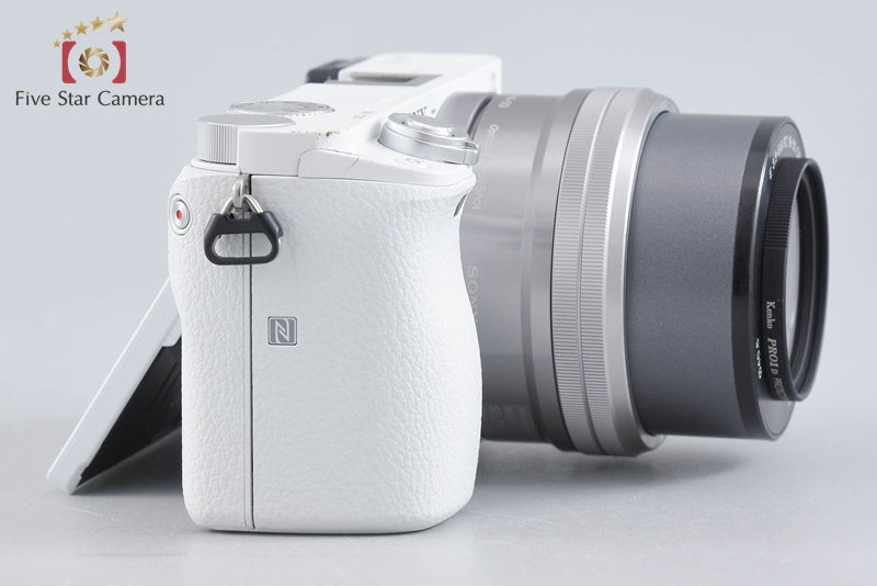 中古】SONY ソニー α6000 ILCE-6000 ホワイト パワーズームレンズ