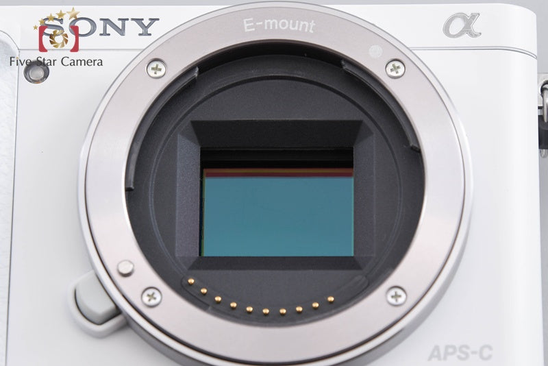 中古】SONY ソニー α6000 ILCE-6000 ホワイト パワーズームレンズ