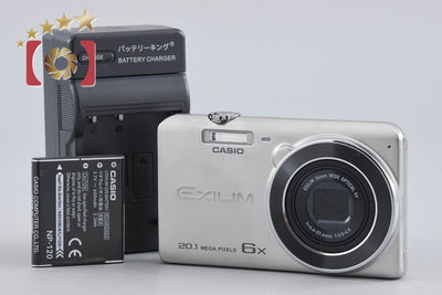 【中古】CASIO カシオ EXILIM EX-ZS35 シルバー コンパクトデジタルカメラ