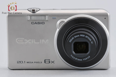 【中古】CASIO カシオ EXILIM EX-ZS35 シルバー コンパクトデジタルカメラ