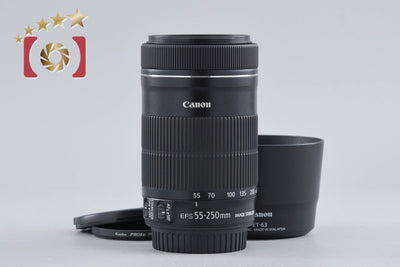 【中古】Canon キヤノン EF-S 55-250mm f/4-5.6 IS STM