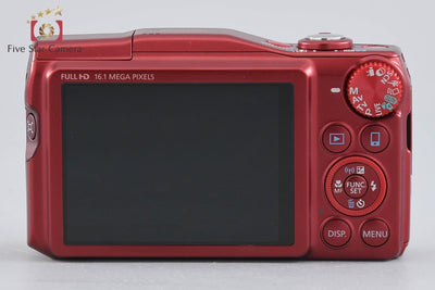 【中古】Canon キヤノン PowerShot SX700 HS レッド コンパクトデジタルカメラ 元箱付き