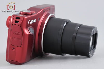 【中古】Canon キヤノン PowerShot SX700 HS レッド コンパクトデジタルカメラ 元箱付き