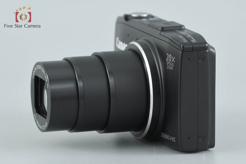 中古】Canon キヤノン PowerShot SX280 HS ブラック コンパクト
