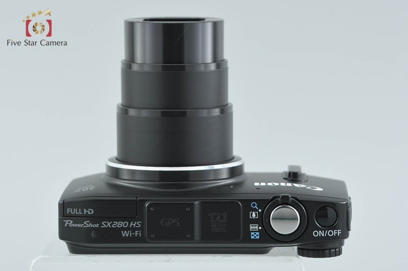 中古】Canon キヤノン PowerShot SX280 HS ブラック コンパクト