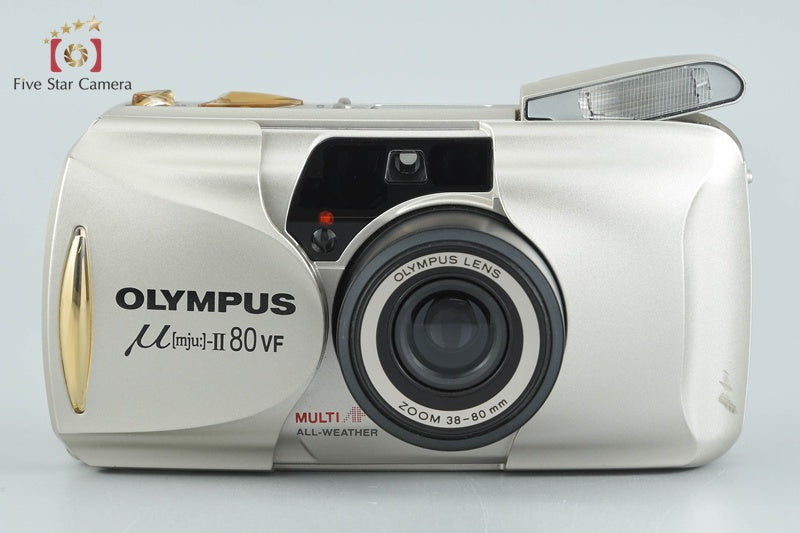 中古】OLYMPUS オリンパス μ[mju:]-II ミューII 80 VF コンパクト