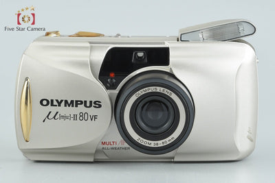 【中古】OLYMPUS オリンパス μ[mju:]-II ミューII 80 VF コンパクトフィルムカメラ 元箱付き