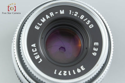 【中古】Leica ライカ ELMAR-M 50mm f/2.8 E39 第2世代 シルバー