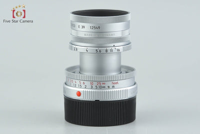 【中古】Leica ライカ ELMAR-M 50mm f/2.8 E39 第2世代 シルバー