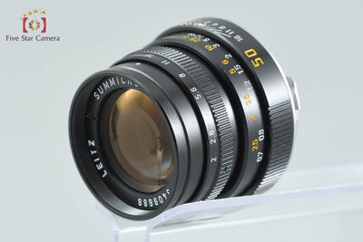 【中古】Leica ライカ SUMMICRON-M 50mm f/2 E39 第2世代 ブラック