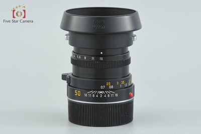【中古】Leica ライカ SUMMICRON-M 50mm f/2 E39 第2世代 ブラック