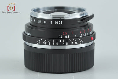 【中古】Voigtlander フォクトレンダー COLOR-SKOPAR 35mm f/2.5 ライカMマウント 元箱付き
