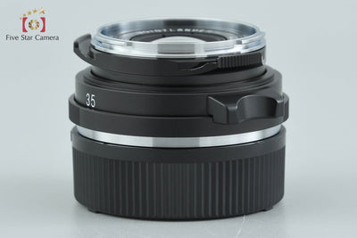 【中古】Voigtlander フォクトレンダー COLOR-SKOPAR 35mm f/2.5 ライカMマウント 元箱付き