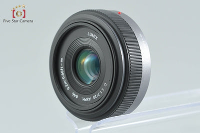 【中古】Panasonic パナソニック LUMIX G 20mm f/1.7 ASPH. H-H020 元箱付き