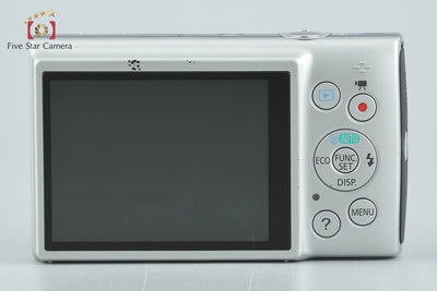 【中古】Canon キヤノン IXY 140 シルバー コンパクトデジタルカメラ 元箱付き