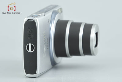【中古】Canon キヤノン IXY 140 シルバー コンパクトデジタルカメラ 元箱付き