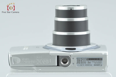 【中古】Canon キヤノン IXY 140 シルバー コンパクトデジタルカメラ 元箱付き