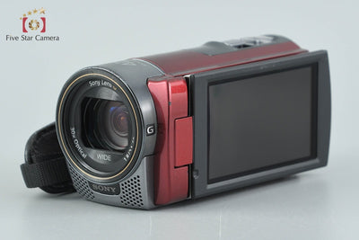 【中古】SONY ソニー ハンディカム HDR-CX180 レッド ビデオカメラ
