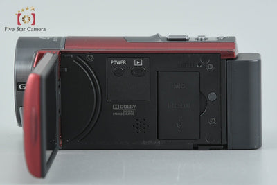 【中古】SONY ソニー ハンディカム HDR-CX180 レッド ビデオカメラ