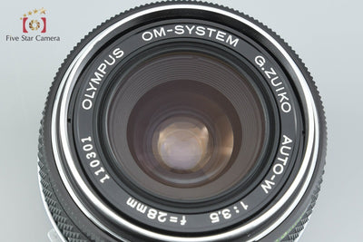 【中古】OLYMPUS オリンパス G.ZUIKO AUTO-W 28mm f/3.5