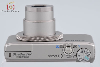 【中古】Canon キヤノン PowerShot S110 シルバー コンパクトデジタルカメラ 元箱付き