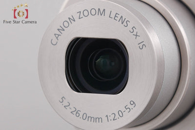 【中古】Canon キヤノン PowerShot S110 シルバー コンパクトデジタルカメラ 元箱付き