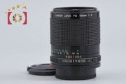 【中古】Canon キヤノン New FD 100mm f/2
