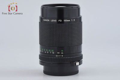 【中古】Canon キヤノン New FD 100mm f/2