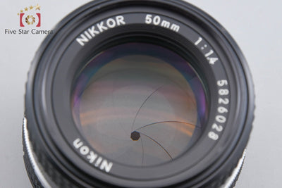【中古】Nikon ニコン Ai-S NIKKOR 50mm f/1.4