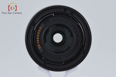 【中古】Canon キヤノン EF-M 15-45mm f/3.5-6.3 IS STM ブラック