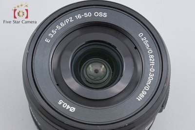 【中古】SONY ソニー E PZ 16-50mm f/3.5-5.6 OSS SELP1650 ブラック