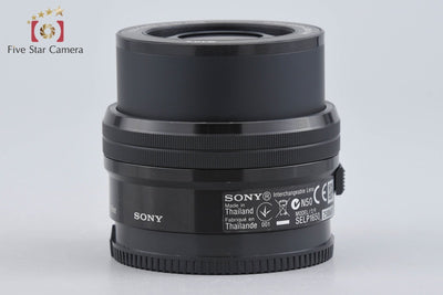 【中古】SONY ソニー E PZ 16-50mm f/3.5-5.6 OSS SELP1650 ブラック