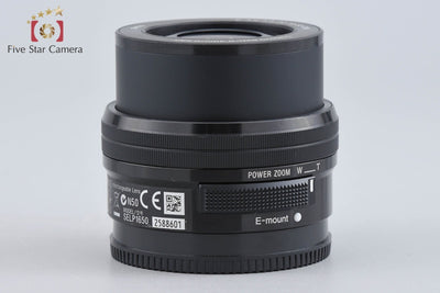 【中古】SONY ソニー E PZ 16-50mm f/3.5-5.6 OSS SELP1650 ブラック
