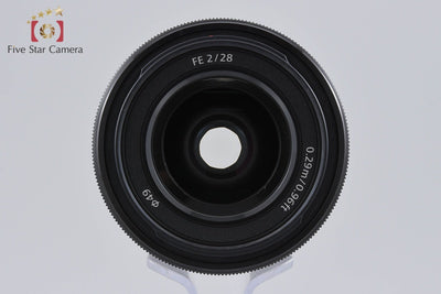 【中古】SONY ソニー FE 28mm f/2 SEL28F20