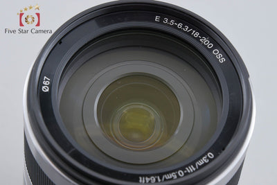【中古】SONY ソニー E 18-200mm f/3.5-6.3 OSS SEL18200 シルバー