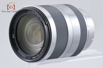 【中古】SONY ソニー E 18-200mm f/3.5-6.3 OSS SEL18200 シルバー