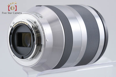 【中古】SONY ソニー E 18-200mm f/3.5-6.3 OSS SEL18200 シルバー