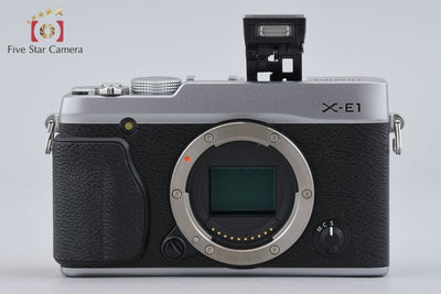 【中古】FUJIFILM 富士フイルム X-E1 シルバー ミラーレス一眼カメラ