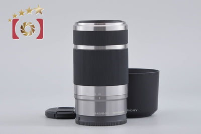 【中古】SONY ソニー E 55-210mm f/4.5-6.3 OSS SEL55210 シルバー