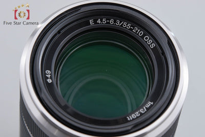 【中古】SONY ソニー E 55-210mm f/4.5-6.3 OSS SEL55210 シルバー