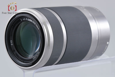 【中古】SONY ソニー E 55-210mm f/4.5-6.3 OSS SEL55210 シルバー