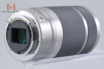 【中古】SONY ソニー E 55-210mm f/4.5-6.3 OSS SEL55210 シルバー