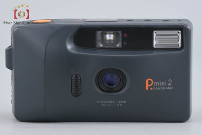 【中古】Kyocera 京セラ P.mini 2 PANORAMA コンパクトフィルムカメラ